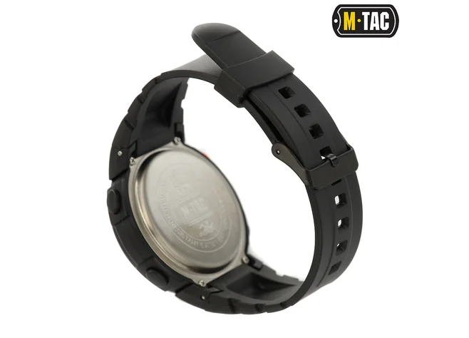 Годинник тактичний з компасом M-Tac Black  Фото 2